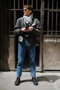 Street style at Tbilisi Fashion Week Fall 2017