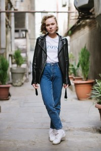 Street style at Tbilisi Fashion Week Fall 2017