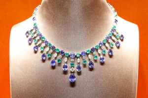 Bulgari emerald diamond necklace, priced $560,000