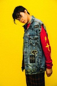 A look from The Weeknd’s ‘Starboy’ collection.