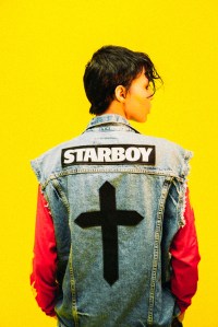 A look from The Weeknd’s ‘Starboy’ collection.