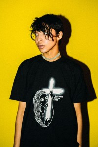 A look from The Weeknd’s ‘Starboy’ collection.