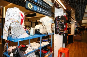 The New York Subway Line at Turnstyle.