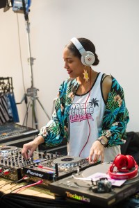 Street style at Shanghai’s Central Studios' annual fair day
