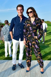 Dan Wright, Bethenny Frankel==The 17th Annual Midsummer Night Drinks Benefiting God's Love We Deliver==Private Residence, Southampton NY==June 10, 2017==©Patrick McMullan==Photo - Sean Zanni/PMC====
