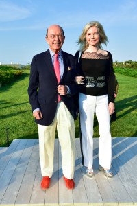 Secretary of Commerce Wilbur Ross, Hilary Ross==The 17th Annual Midsummer Night Drinks Benefiting God's Love We Deliver==Private Residence, Southampton NY==June 10, 2017==©Patrick McMullan==Photo - Sean Zanni/PMC====