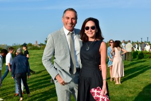 Vincent Wolf, Margaret Russell==The 17th Annual Midsummer Night Drinks Benefiting God's Love We Deliver==Private Residence, Southampton NY==June 10, 2017==©Patrick McMullan==Photo - Sean Zanni/PMC====