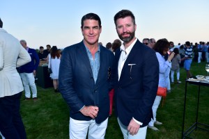 David Granville, Jeffrey Caldwell==The 17th Annual Midsummer Night Drinks Benefiting God's Love We Deliver==Private Residence, Southampton NY==June 10, 2017==©Patrick McMullan==Photo - Sean Zanni/PMC====