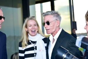 Blaine Trump, Calvin Klein==The 17th Annual Midsummer Night Drinks Benefiting God's Love We Deliver==Private Residence, Southampton NY==June 10, 2017==©Patrick McMullan==Photo - Sean Zanni/PMC====