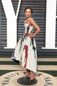 Ruth NeggaVanity Fair Oscar Party, Los Angeles, USA - 26 Feb 2017WEARING OSCAR DE LA RENTA SAME OUTFIT AS CATWALK MODEL *8376695am