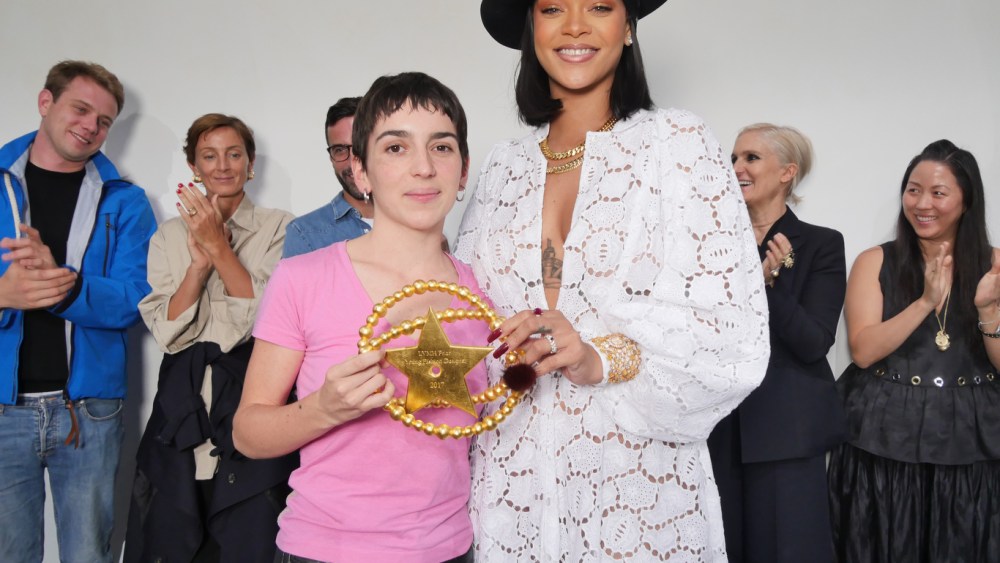Rihanna and Marine Serre