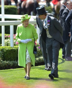 Queen Elizabeth II with Johnny Weatherby, The Chairman of Ascot after she arrives at Ascot Racecourse.
Royal Ascot, Day One, UK - 20 Jun 2017