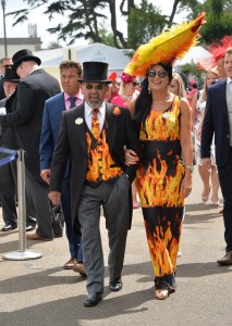 Racegoers arrive for Ladies Day.
Royal Ascot, Day Three, Ladies Day.
