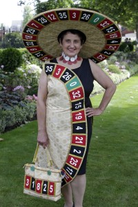 , Royal Ascot, GB, Fashion on Ladies Day, woman with a witty hat at the racecourse.
Horse Racing - 22 Jun 2017