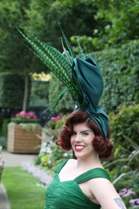 A racegoer arrives for Ladies Day.Ladies Day, Royal Ascot, UK - 22 Jun 2017