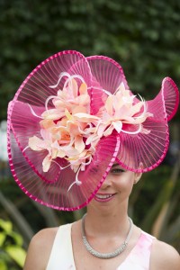 Racegoers show off their hatsLadies Day, Royal Ascot, UK - 22 Jun 2017