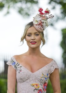 Irish TV presenter and model Laura WhitmoreLadies Day, Royal Ascot, UK - 22 Jun 2017