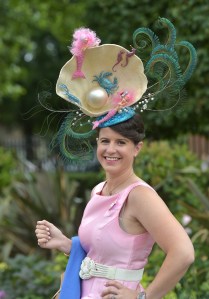 Charlotte Ricard arrives at the racecourse.Royal Ascot 2017, Day Five, on Saturday 24th June.