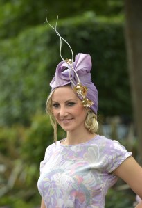 A racegoer arrives at the racecourse.Royal Ascot 2017, Day Five, on Saturday 24th June.