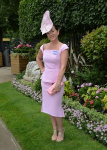 Leigh Johnson arrives at the racecourse.Royal Ascot 2017, Day Five, on Saturday 24th June.