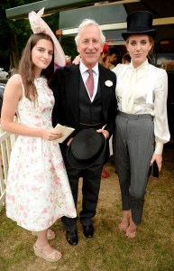 Alice Vickers, Hugo Vickers and Daisy KnatchbullHuntsman, Albert's Club & Sangster Bloodstock at The Rosebery Royal Ascot Closing Party, UK - 24 Jun 2017