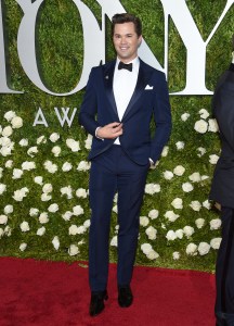Andrew Rannells arrives at the 71st annual Tony Awards at Radio City Music Hall on Sunday, June 11, 2017, in New York. (Photo by Evan Agostini/Invision/AP)