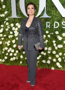 Lea Salonga arrives at the 71st annual Tony Awards at Radio City Music Hall on Sunday, June 11, 2017, in New York. (Photo by Evan Agostini/Invision/AP)