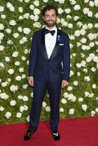 Brandon Uranowitz arrives at the 71st annual Tony Awards at Radio City Music Hall on Sunday, June 11, 2017, in New York. (Photo by Evan Agostini/Invision/AP)