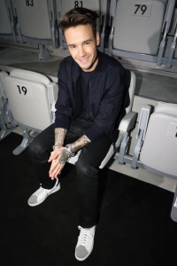 Liam Payne front row at Giorgio Armani