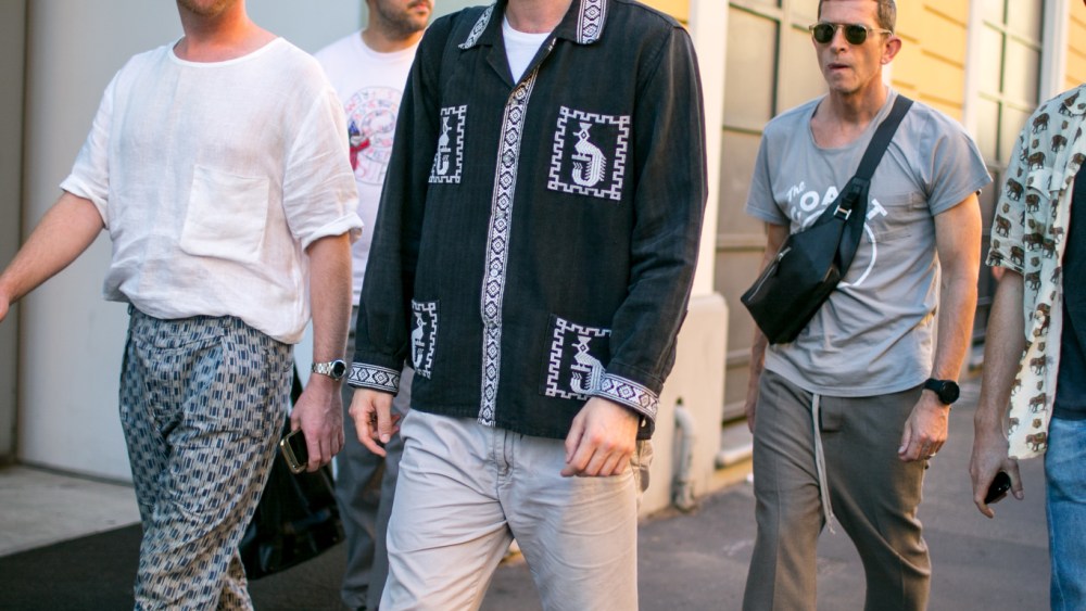 Street Style at Milan Fashion Week Men's Spring 2018