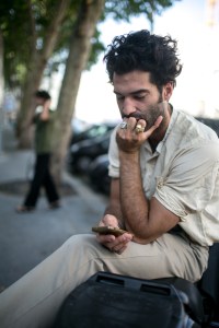 Street style at Paris Fashion Week Men's Spring 2018