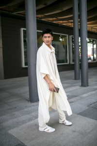 Street style at Paris Fashion Week Men's Spring 2018