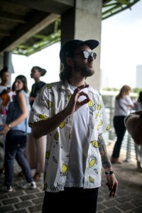 Street style at Paris Fashion Week Men's Spring 2018