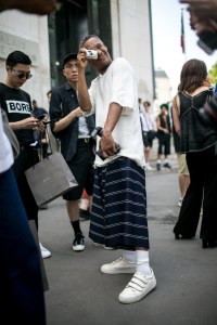 Street style at Paris Fashion Week Men's Spring 2018