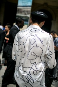 Street style at Paris Fashion Week Men's Spring 2018