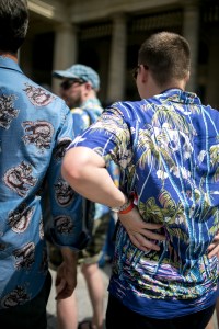Street style at Paris Fashion Week Men's Spring 2018
