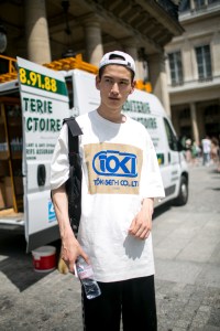 Street style at Paris Fashion Week Men's Spring 2018