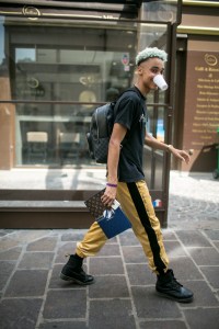 Street style at Paris Fashion Week Men's Spring 2018