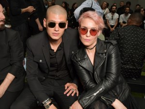 Noomi Rapace at Dior Homme