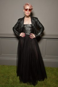 Noomi Rapace at Dior Homme