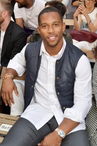 Victor Cruz at Thom Browne