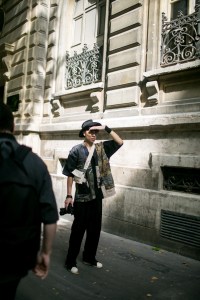 Street style at Paris Fashion Week Men's Spring 2018