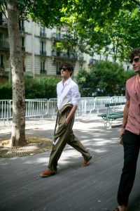 Street style at Paris Fashion Week Men's Spring 2018