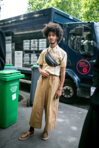 Street style at Paris Fashion Week Men's Spring 2018