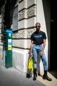 Street style at Paris Fashion Week Men's Spring 2018