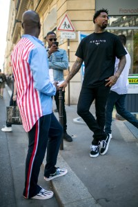 Street style at Paris Fashion Week Men's Spring 2018