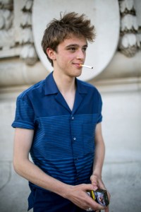Street style at Paris Fashion Week Men's Spring 2018