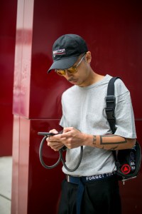 Street style at Paris Fashion Week Men's Spring 2018