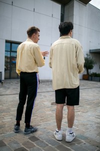 Street style at Paris Fashion Week Men's Spring 2018
