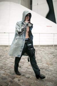 Street style at Paris Fashion Week Men's Spring 2018
